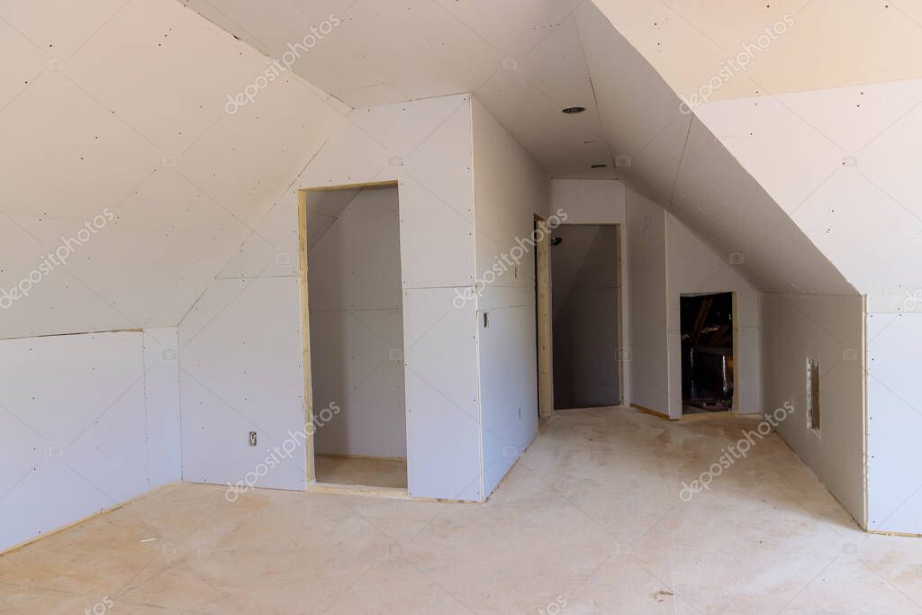 Smooth repaired drywall painted to match existing wall