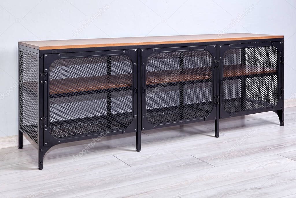 Fully assembled furniture set up neatly in living room